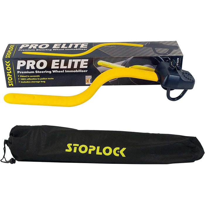 Stoplock Pro Elite Car Van Steering Wheel Lock Anti Theft Security Immobiliser