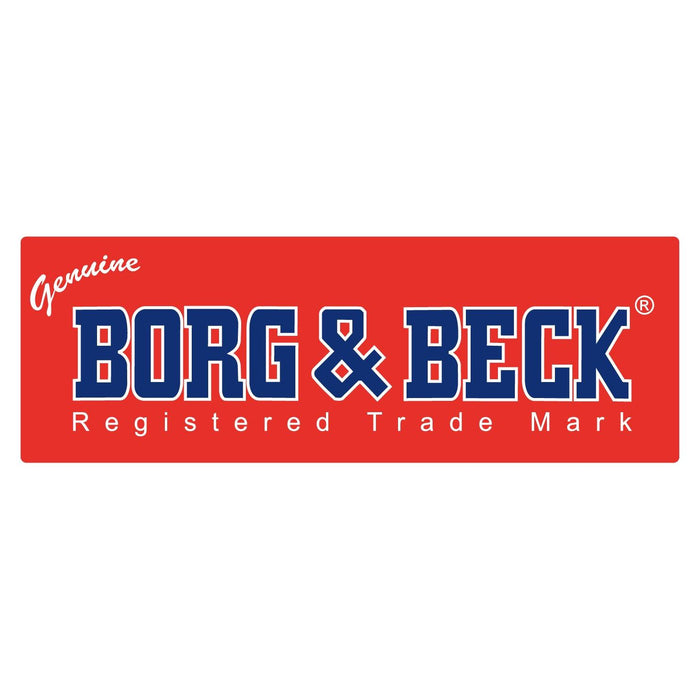 Genuine Borg & Beck Brake Disc Pair fits Mazda 3 1.41.6 03 BBD4448 Borg & Beck  - Dynamic Drive