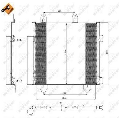 NRF Condenser 350231