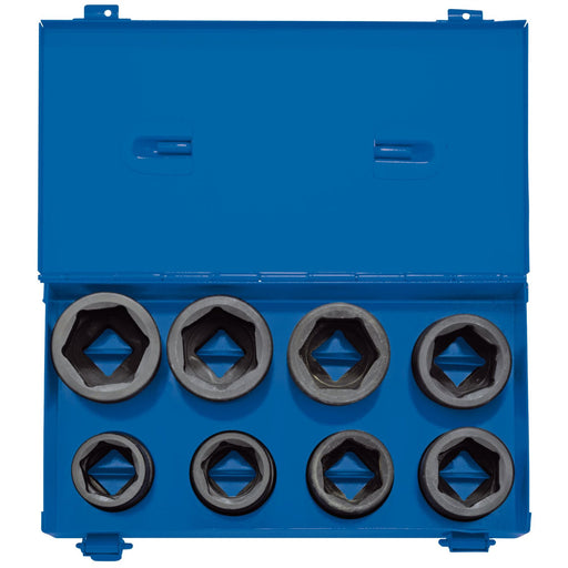 Draper Metric Impact Socket Set in Metal Case, 3/4" Sq. Dr. (8 Piece) 83272 Draper  - Dynamic Drive