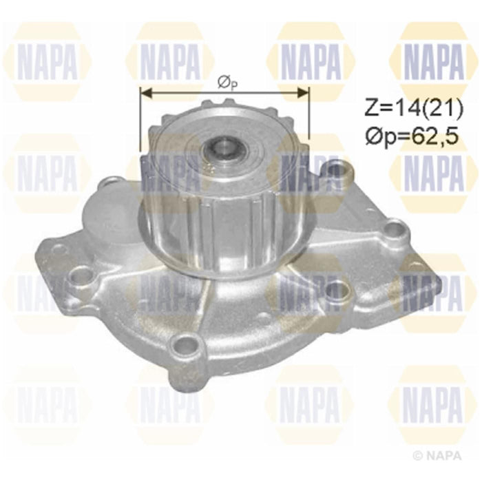 Genuine NAPA Water Pump for Volvo 271984