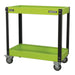 Sealey Workshop Trolley 2-Level Heavy-Duty Hi-Vis Green CX109HV Sealey  - Dynamic Drive