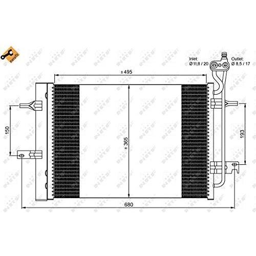 NRF Condenser 350034