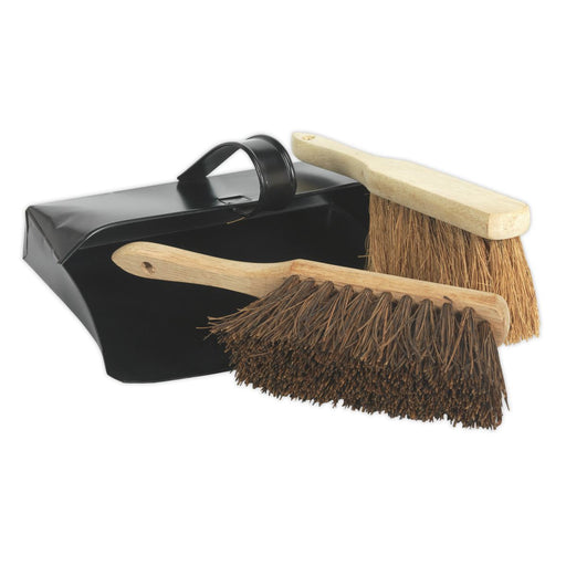 Sealey Dustpan & Brushes Metal BM26 Sealey  - Dynamic Drive