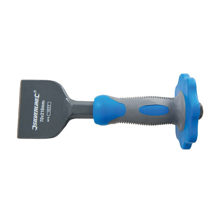 Silverline Bolster Chisel with Guard 70 x 216mm