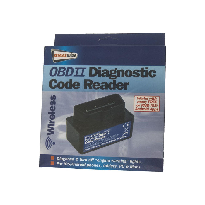 OBD II 2 Code Reader Android Apple IOS Phones Car Engine Diagnostic Fault Finder