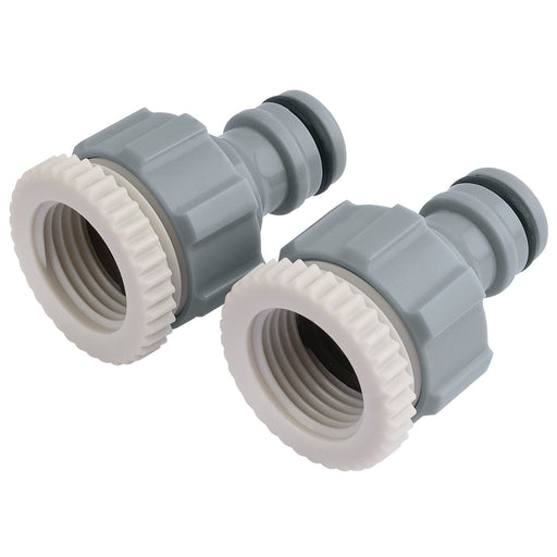 Draper Twin Pack of Tap Connectors (1/2" and 3/4") 25907 Draper  - Dynamic Drive