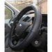 Black Steering Wheel Cover Soft Grip Leather Look Glove Ford Transit MK7 (06-14) UKB4C  - Dynamic Drive