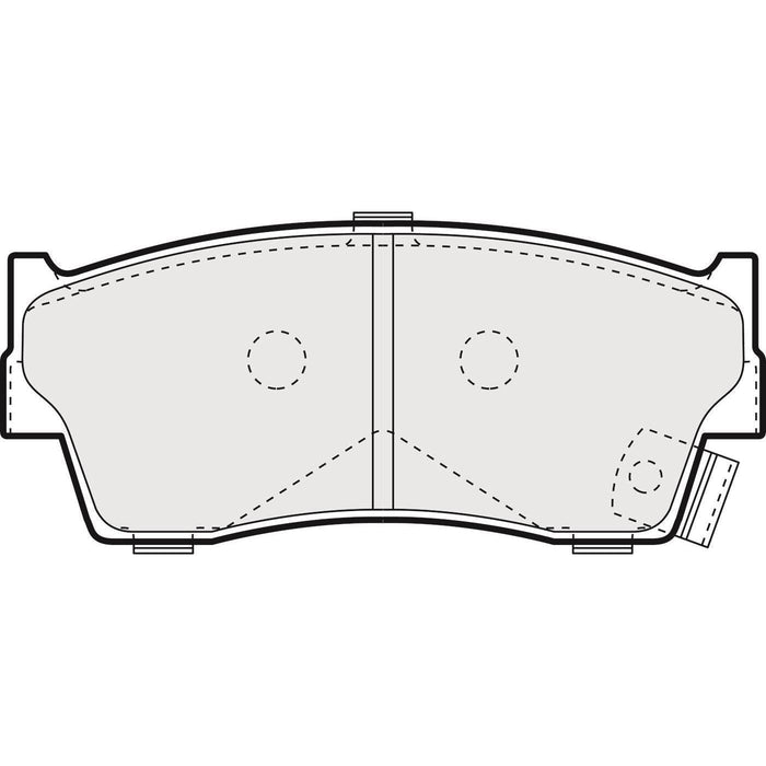 Apec Brake Pads Front Fits Suzuki Vitara