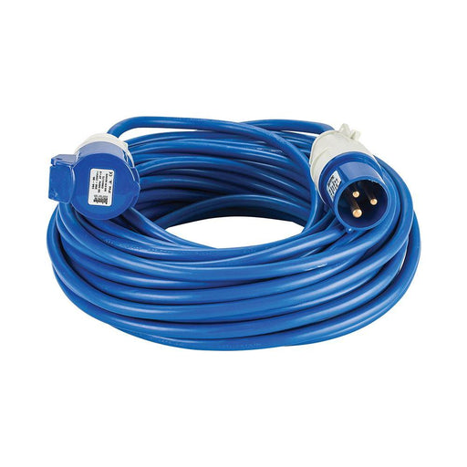 Defender Arctic Extension Lead Blue 2.5mm2 16A 25m 230V Defender  - Dynamic Drive