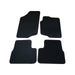 Fully Tailored Black Carpet Car Mats for Peugeot 207 Set of 4 With 2 Clips UKB4C  - Dynamic Drive