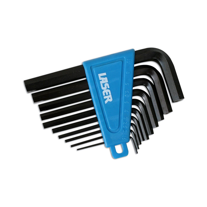 Laser Metric Hex Key Set 10pc 0952 Laser Tools  - Dynamic Drive