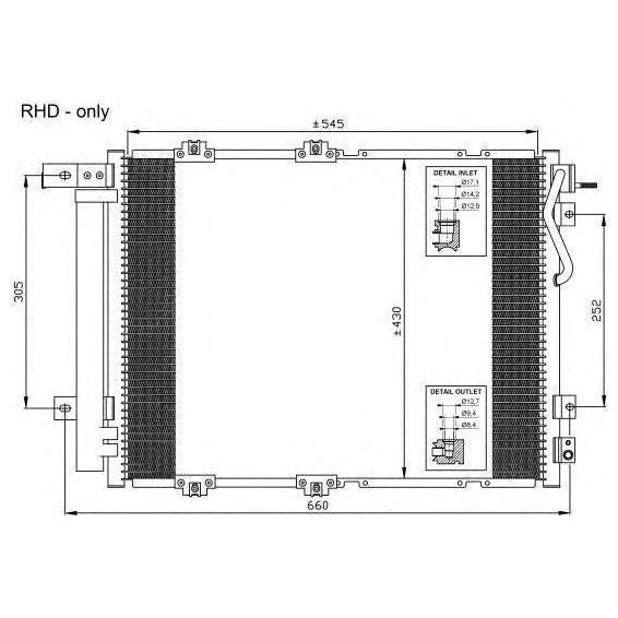 NRF Condenser 35519