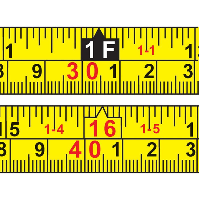 Silverline Hi-Vis Contour Tape 5m / 16ft x 19mm Silverline  - Dynamic Drive