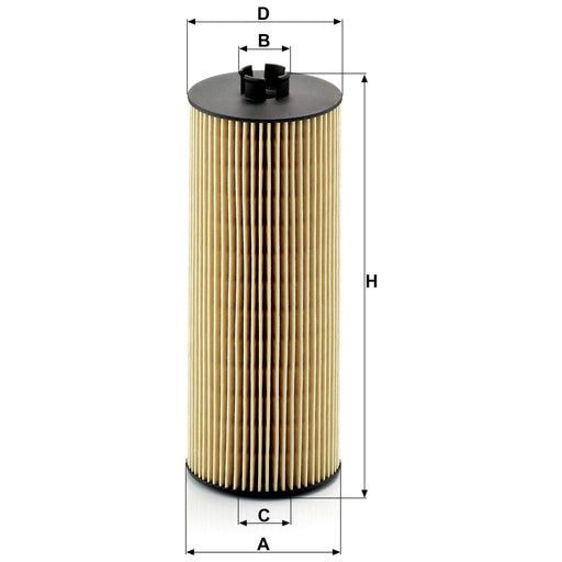 Genuine Mann Oil Filter for Deutz Fendt Linde HU945/3X Mann & Hummel  - Dynamic Drive