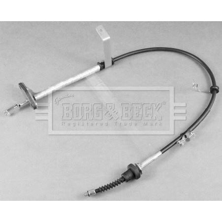 Genuine Borg & Beck Clutch Cable fits Vauxhall Vivaro Trafic 2001 BKC1500 Borg & Beck  - Dynamic Drive