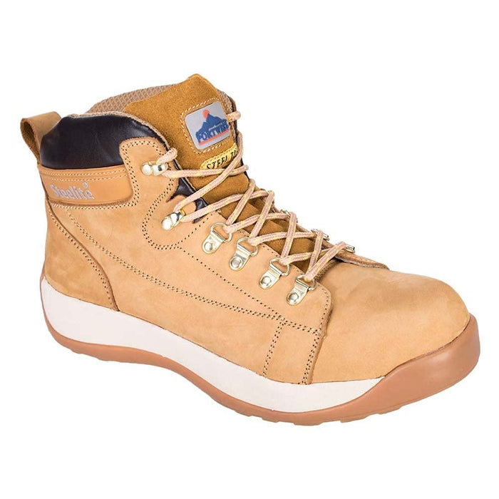 Portwest Mid-Cut Nubuck Boots - Honey - UK 11