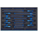 Draper Extra Long Precision Screwdriver Set in 1/4 Drawer EVA Insert Tray (8 Pie Draper  - Dynamic Drive