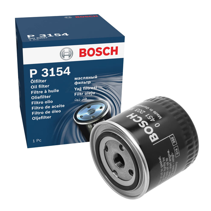 Genuine Bosch Car Oil Filter P3154 fits MG B B GT - 1.8 - 65-80 0451203154