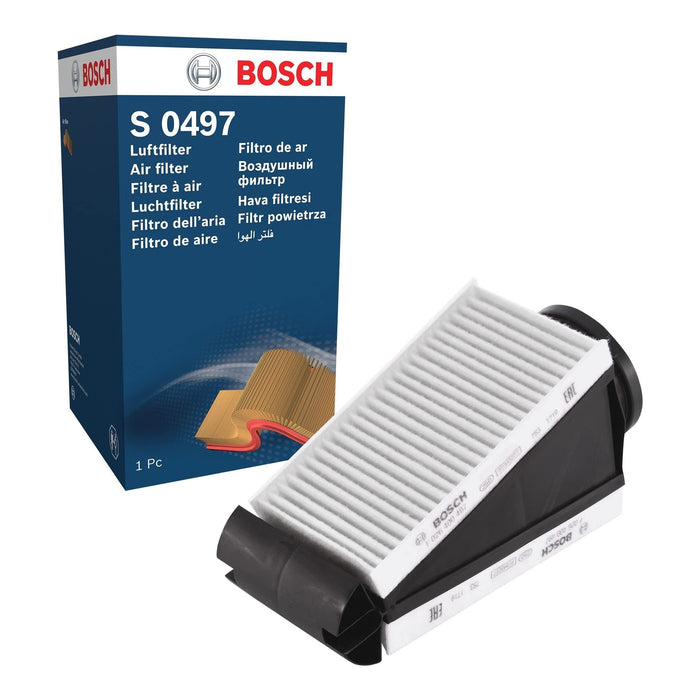 Bosch Car Air Filter S0497 fits Mercedes-Benz C C220 BlueTec - 2.2 - 13-18 F0264