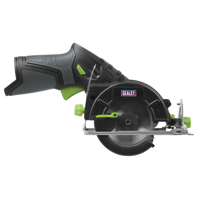 Sealey Cordless Circular Saw Kit 10.8V 2Ah SV10.8 Series85mm CP108VCS Sealey  - Dynamic Drive