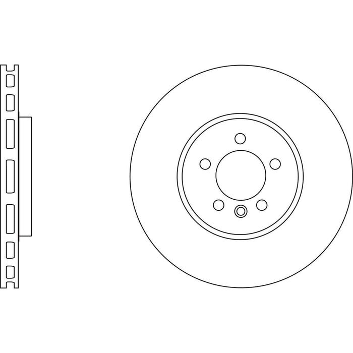 Apec Brake Disc Front Fits Opel Astra Cascada Gtc Zafira Tourer Vauxhall