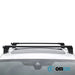 Aluminium Roof Bars Rack Black fits BMW 4 Series Gran Coupe 2014-2020 F36 Omtec  - Dynamic Drive