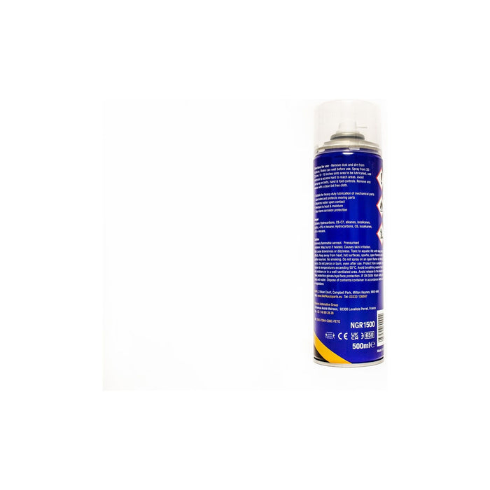 NAPA High Performance White Lithuim Grease 500ml Lubrication Spray Aerosol