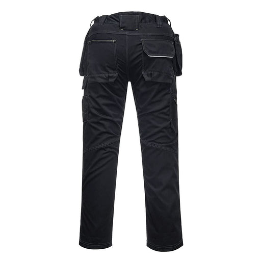 Portwest PW3 Black Holster Work Trousers - 34in. Waist (Reg Leg) Portwest  - Dynamic Drive