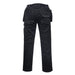 Portwest PW3 Black Holster Work Trousers - 34in. Waist (Reg Leg) Portwest  - Dynamic Drive