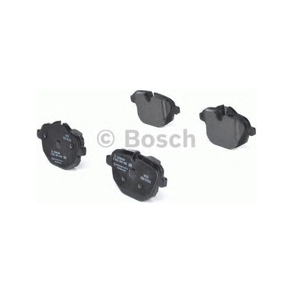 Bosch Brake Pad Set Bp1354 fits BMW 5 520d Efficient Dynamics - 2.0 - 10-14 0986