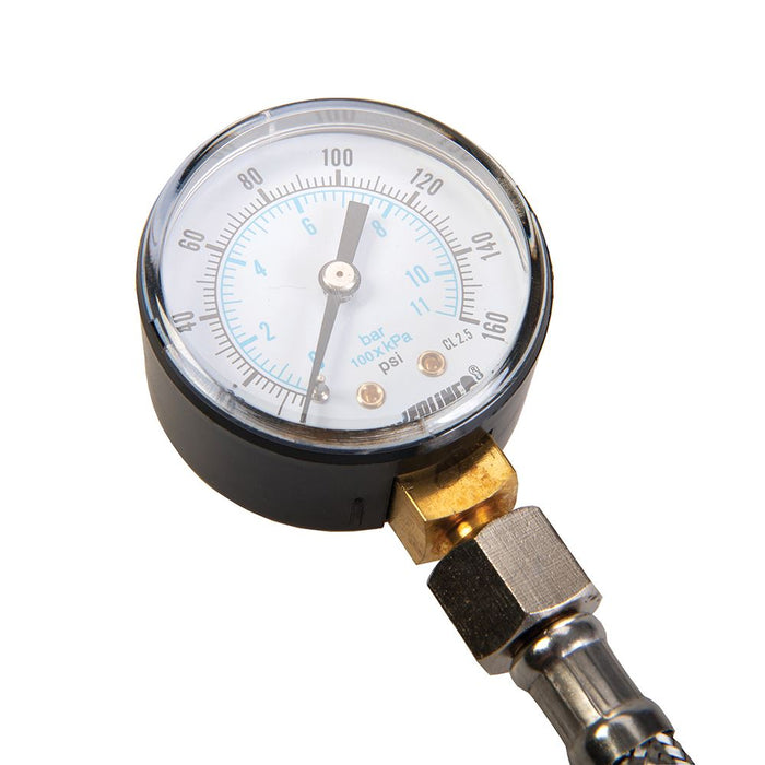 Silverline Mains Water Pressure Test Gauge 0-11bar (0-160psi)