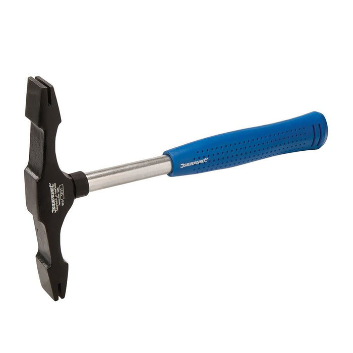 Silverline Tubular Shaft Double-Ended Scutch Hammer 25oz (709g) HA64 Silverline  - Dynamic Drive