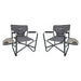 2x Outdoor Revolution Director Chair with Side Table - UK Camping And Leisure