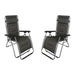 2x Royal Ambassador Relaxer Chair with Head Rest Royal  - Dynamic Drive