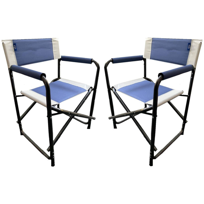 2x Royal Directors Folding Chair - UK Camping And Leisure