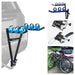 3 Bike Carrier Rear Towbar Towball Mount Cycle Rack Bicycle UKB4C  - Dynamic Drive