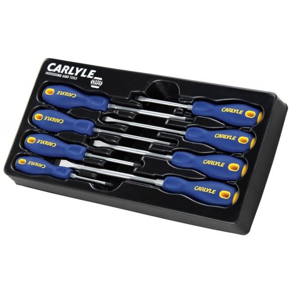 Carlyle Hand Tools Screwdriver Set - Combination - 8 Piece