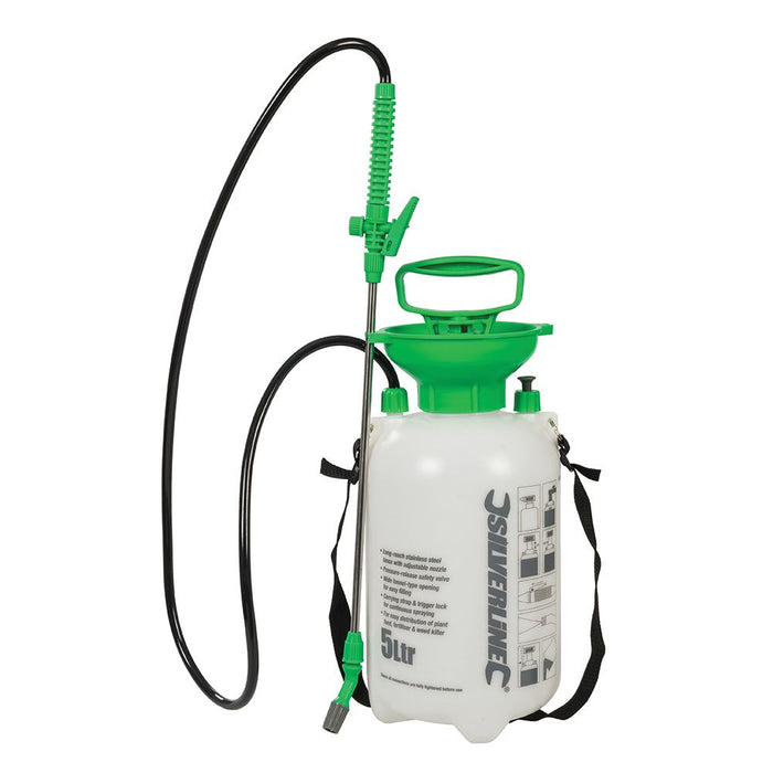 Silverline Pressure Sprayer 5Ltr 5Ltr 675108