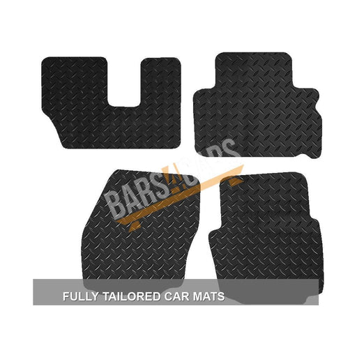 Tailored Rubber Mats for Ford S Max 7 Seat Version 2006 2007 2008 2009 2010 UKB4C  - Dynamic Drive