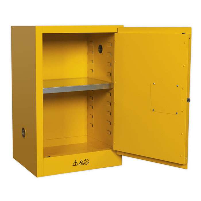 Sealey Flammables Storage Cabinet 585 x 455 x 890mm FSC07 Sealey  - Dynamic Drive