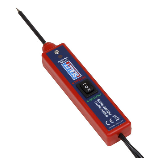 Sealey 6-24V Automotive Probe Plus Circuit Electrical Tester Power Alarm Sealey  - Dynamic Drive