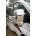 Long Arm Chrome Mirror Covers for Fiat Ducato Peugeot Boxer Relay Motorhome Milenco  - Dynamic Drive