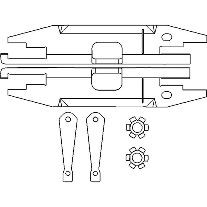 Apec Adjuster Bar Rear Fits Audi 80 90 A2 Rover 200 Series 25 Seat Arosa Cordoba