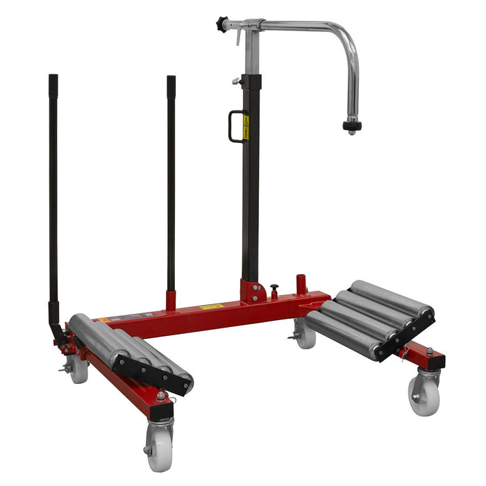 Sealey Wheel Removal Trolley 1200kg Capacity W1200T Sealey  - Dynamic Drive