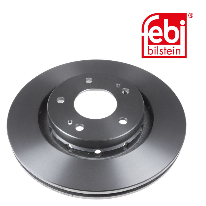 FEBI Front Brake Discs & Pads Set Vented for Citroen C-Crosser Enterprise