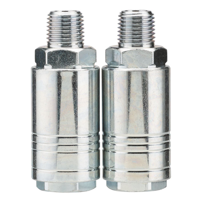 Draper 1/4" Male Quick Coupling (Pack of 2) 70863 Draper  - Dynamic Drive