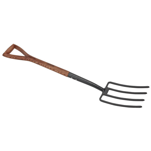 Draper Carbon Steel Garden Fork with Ash Handle 14301 Draper  - Dynamic Drive