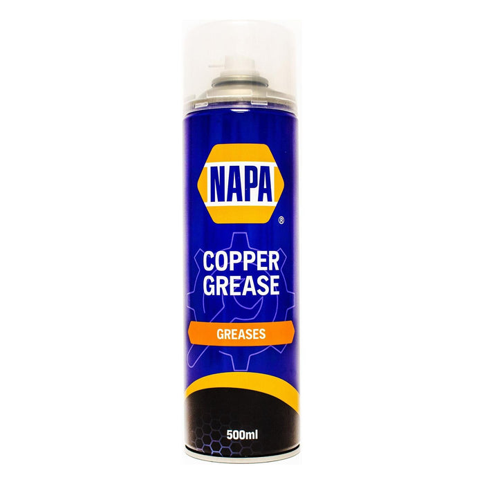 NAPA Copper Grease Spray Multi Purpose Anti Seize Compound Aerosol 500ml