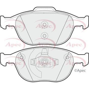 Apec Brake Pads Front Fits Ford Fiesta Focus Tourneo Connect Transit